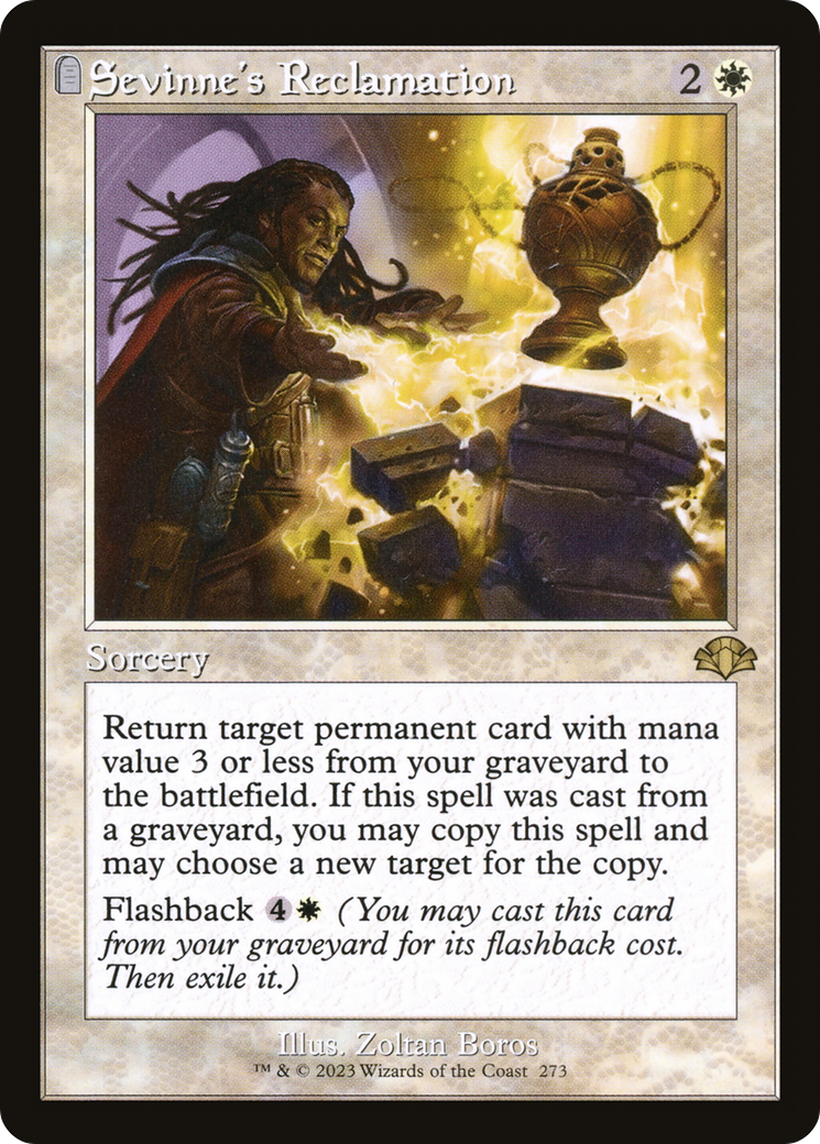 La Réclamation de Sevinne (Rétro) [Dominaria Remastered] 