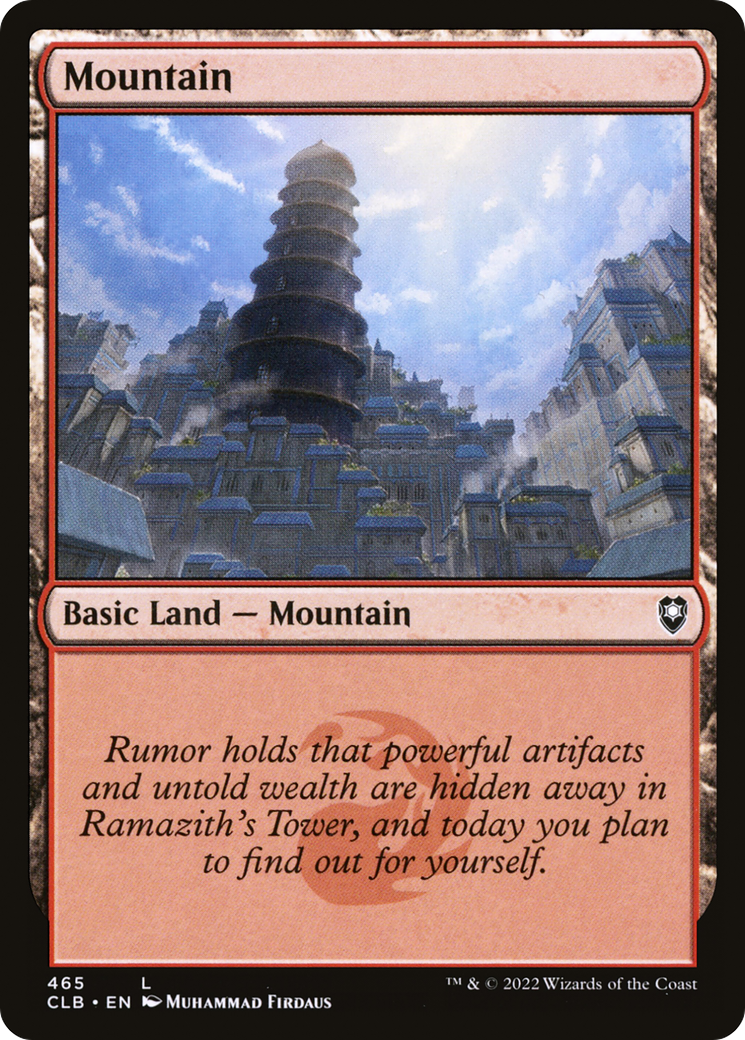 Montagne (465) [Commander Legends : Bataille de Baldur's Gate] 
