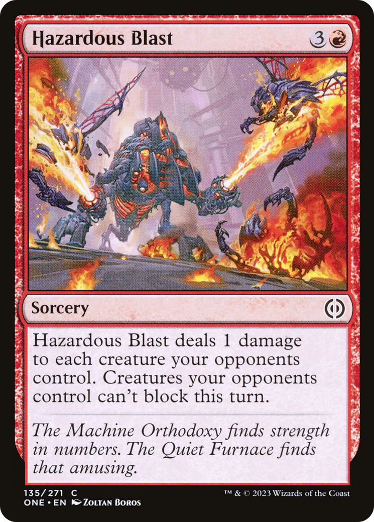 Explosion dangereuse [Phyrexia : Tous seront un] 