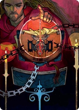 Carte d'art du sang [Strixhaven : Série d'art de l'École des Mages] 