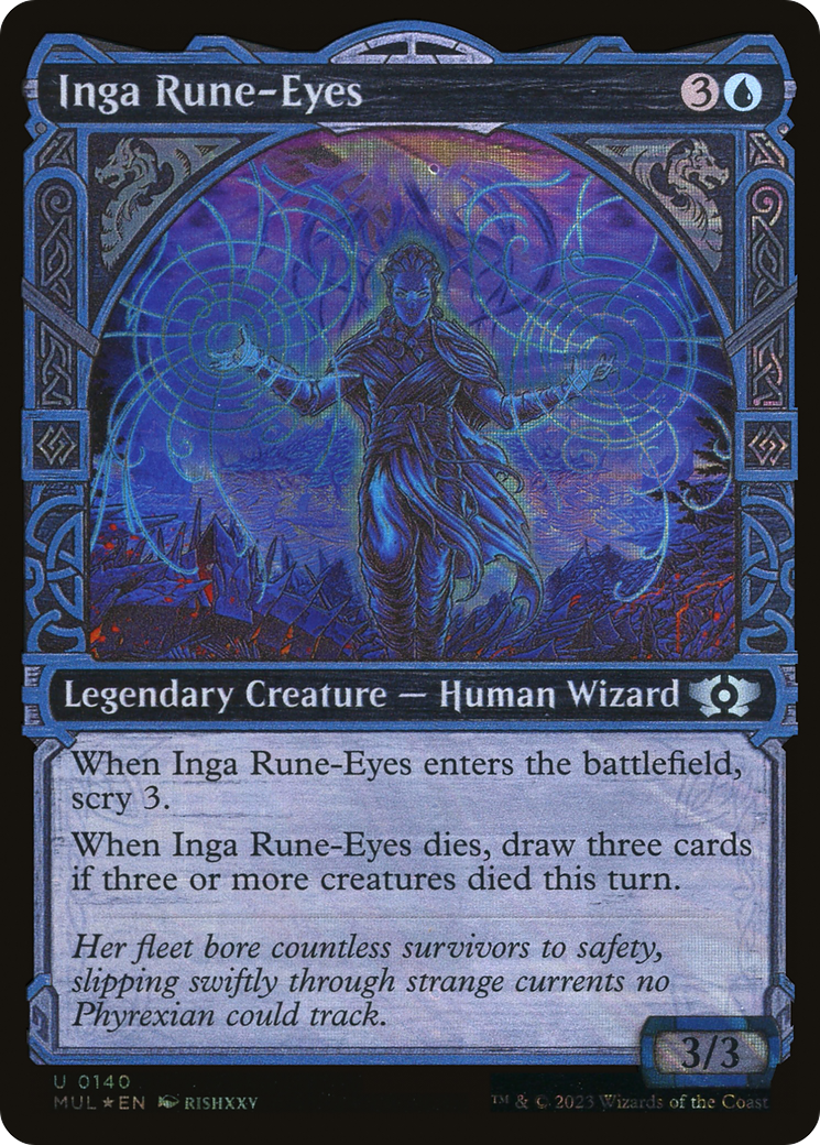 Inga Rune-Eyes (Halo Foil) [Légendes multivers] 