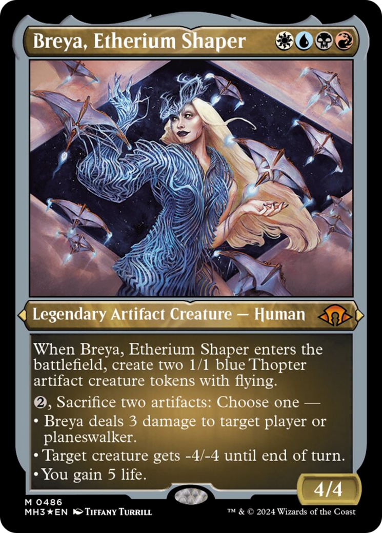 Breya, Etherium Shaper (feuille gravée) [Modern Horizons 3] 