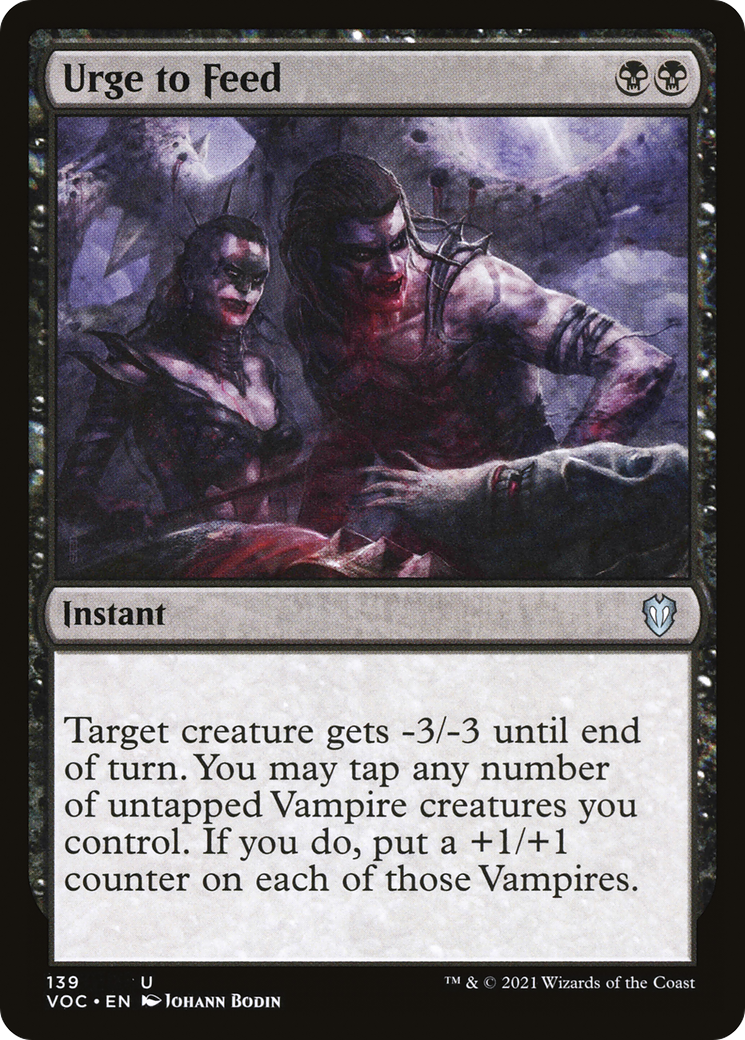 Envie de nourrir [Innistrad : Commandant du vœu cramoisi] 