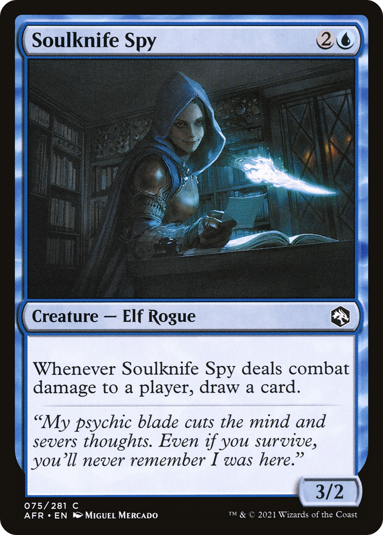 Soulknife Spy [Donjons &amp; Dragons : Aventures dans les Royaumes Oubliés] 