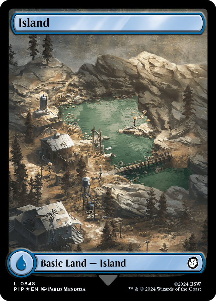 Île (0848) (Surge Foil) [Fallout] 