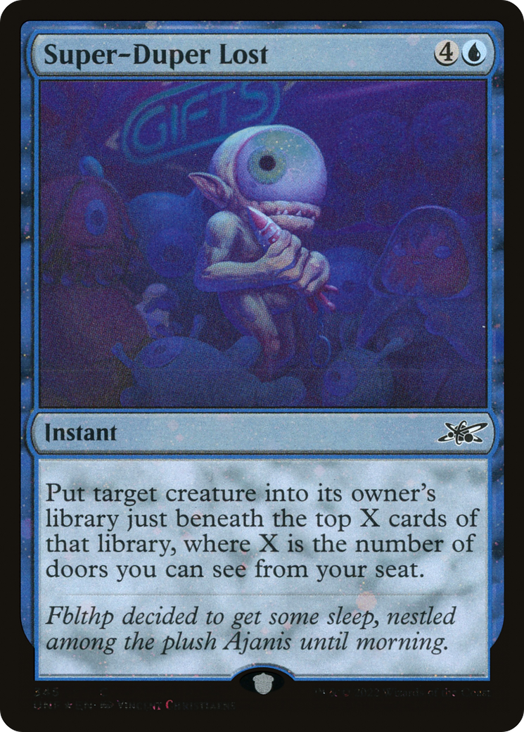 Super-Duper perdu (Galaxy Foil) [Unfinity] 