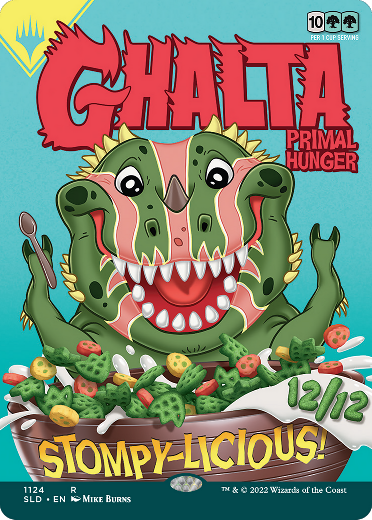 Ghalta, Primal Hunger (Borderless) [Série Secret Lair Drop] 