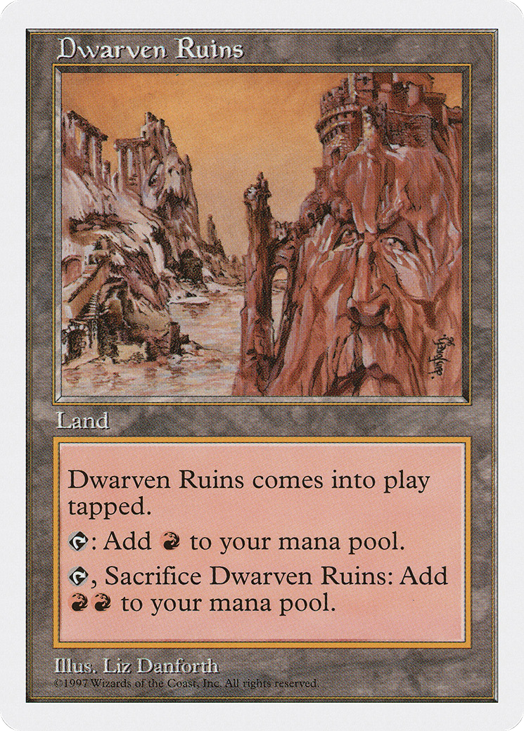 Dwarven Ruins (5ED-) - Fifth Edition