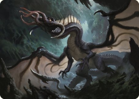 Carte d'art Brainstealer Dragon [Commander Legends : Battle for Baldur's Gate Art Series] 