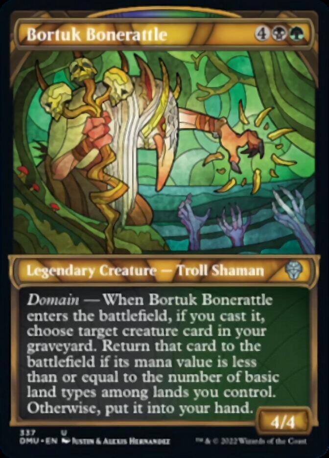 Bortuk Bonerattle (DMU-337) - Dominaria United: (Showcase) Foil
