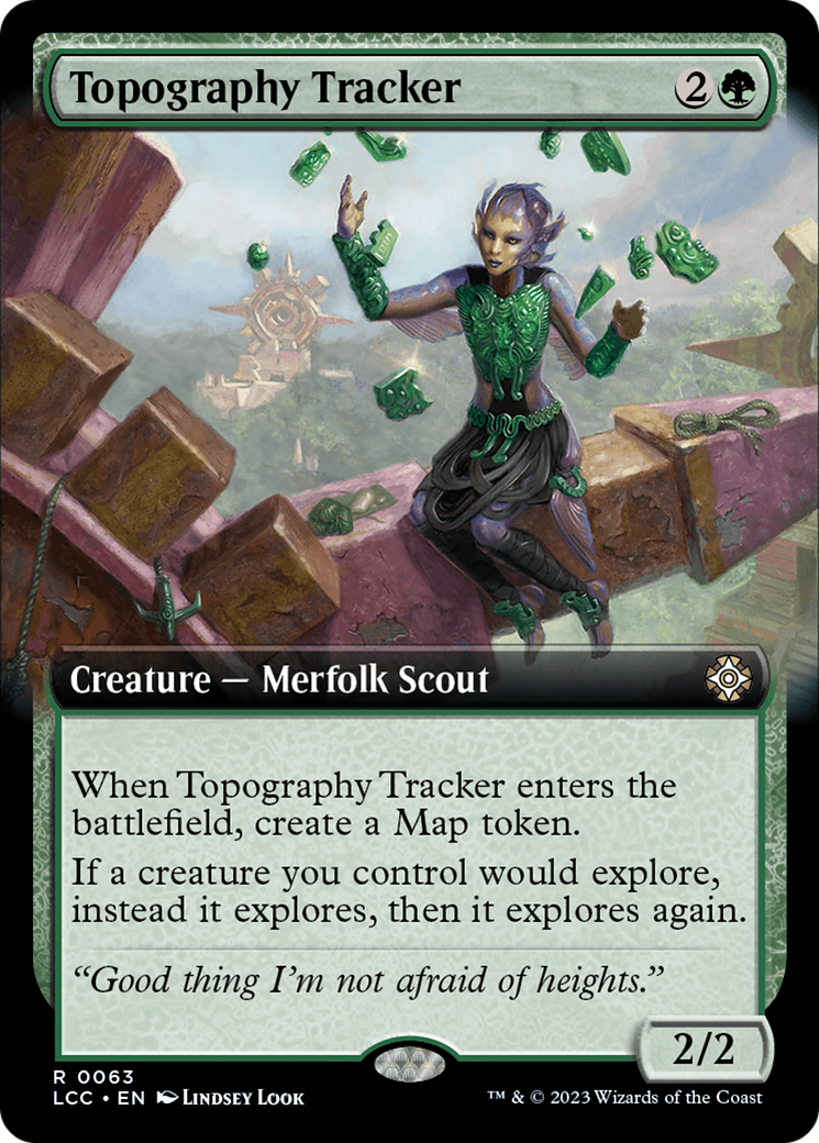 Topography Tracker (Extended Art) [Les cavernes perdues du commandant Ixalan] 