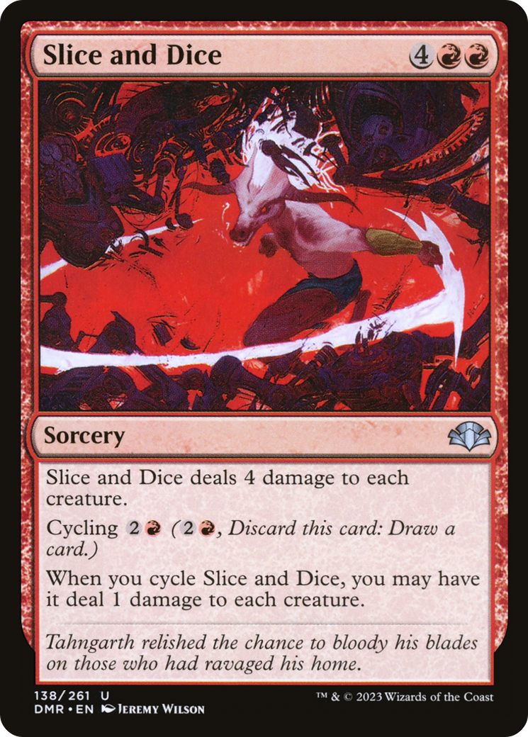 Tranche et dés [Dominaria Remastered] 