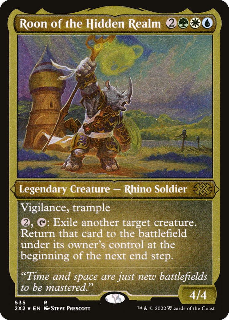 Roon of the Hidden Realm (Foil Etched) (2X2-535) - Double Masters 2022 Foil