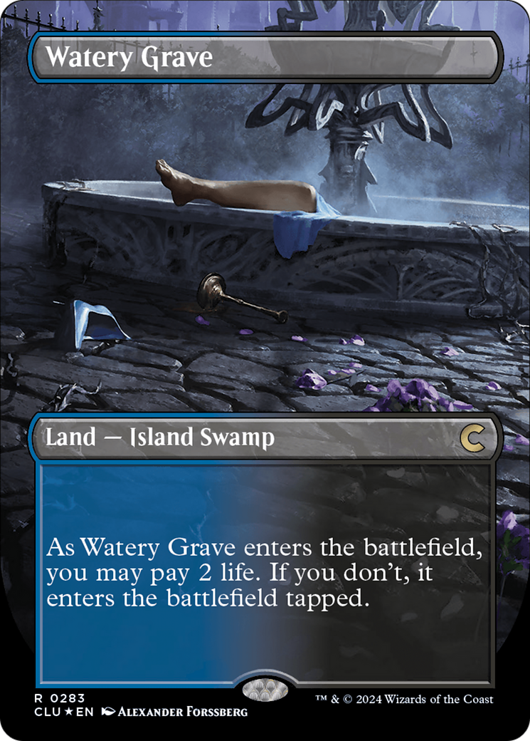Tombe aquatique (sans frontières) [Ravnica: Clue Edition] 