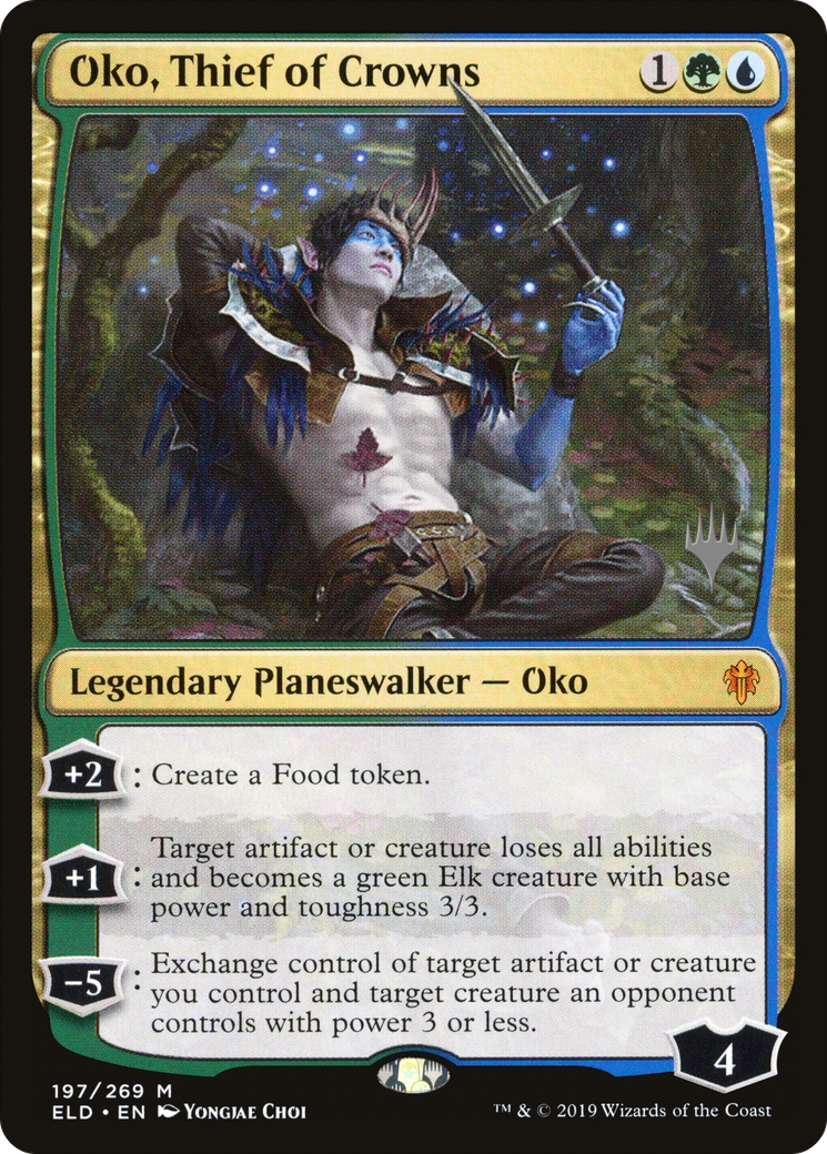 Oko, voleur de couronnes (Pack promotionnel) [Promos du Trône d'Eldraine] 