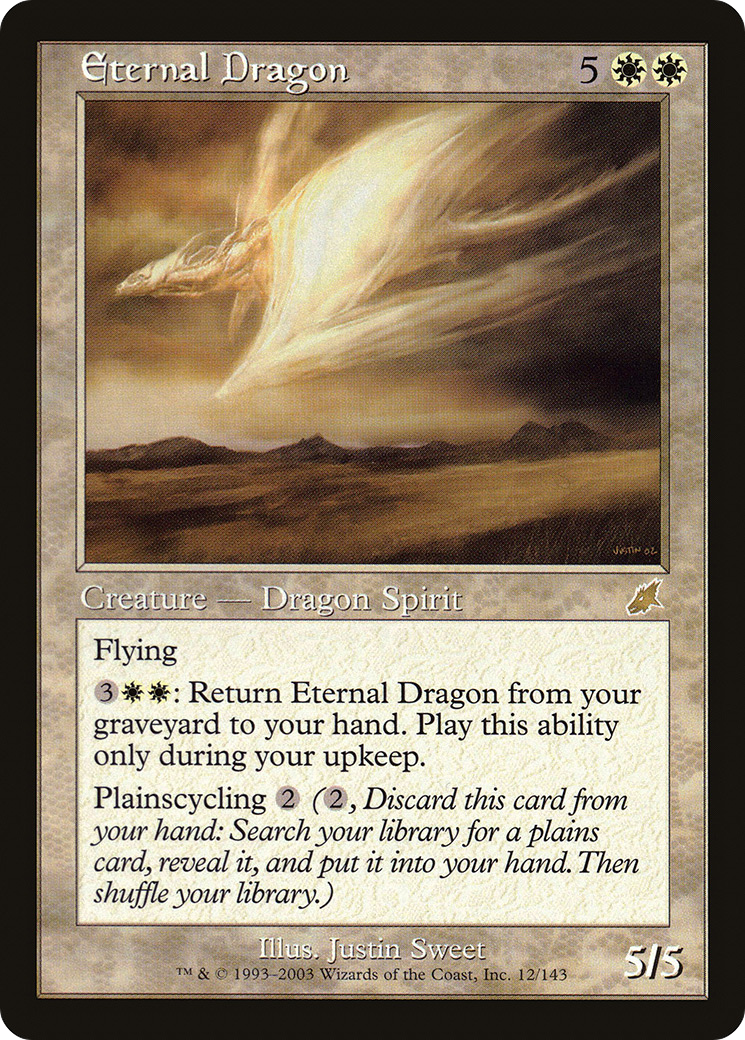 Eternal Dragon (SCG-012) - Scourge Foil