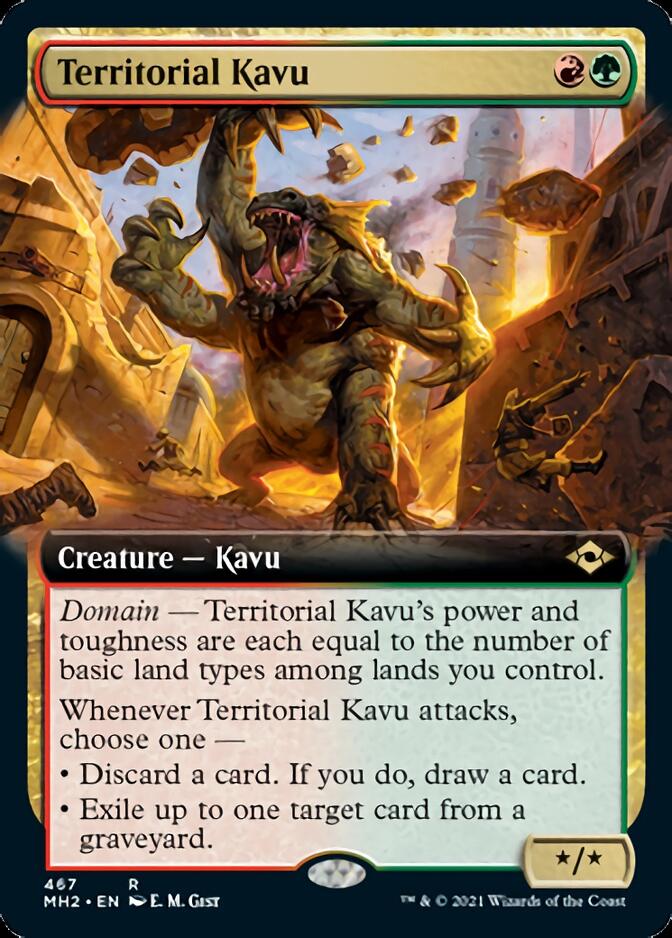 Kavu territorial (Art étendu) [Horizons modernes 2] 