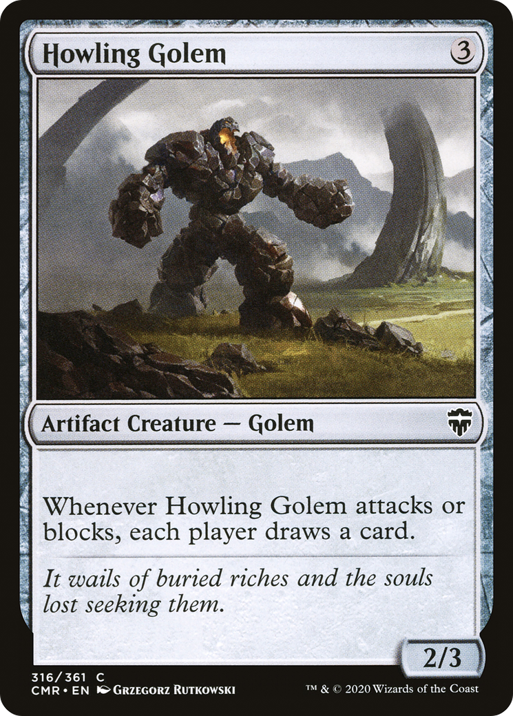 Golem hurlant [Commandant Légendes] 