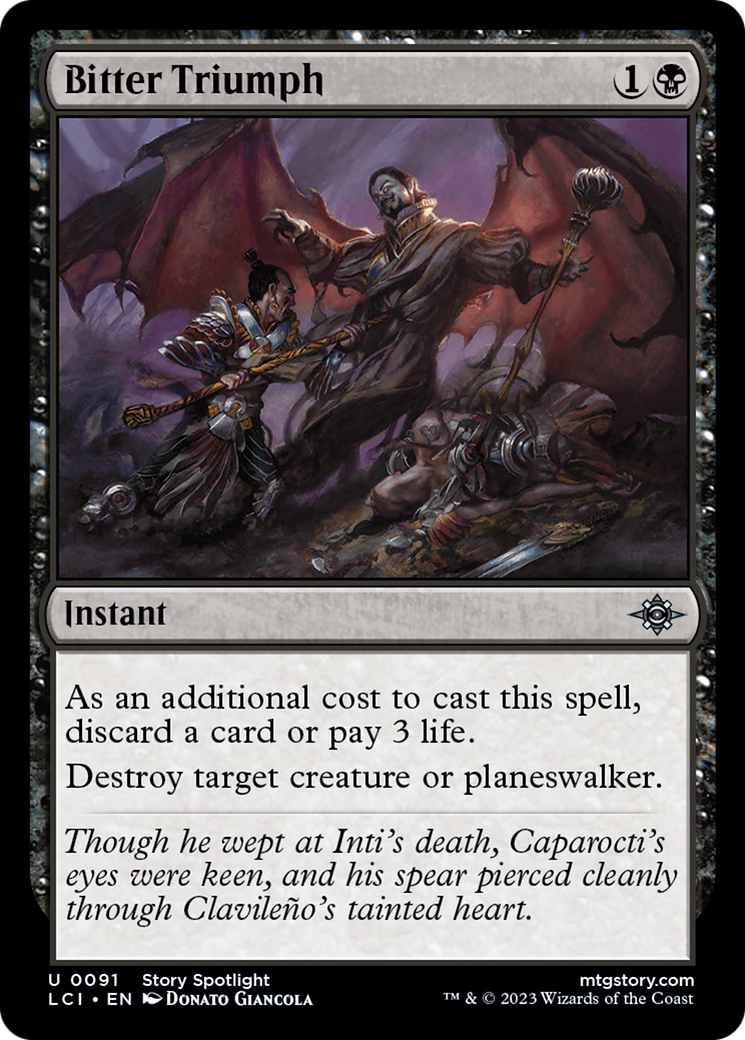 Triomphe amer [Les cavernes perdues d'Ixalan] 