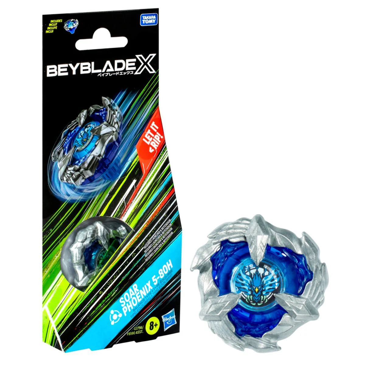 Beyblade X - Soar Phoenix Wing 5-80H Beyblade X Booster Hasbro