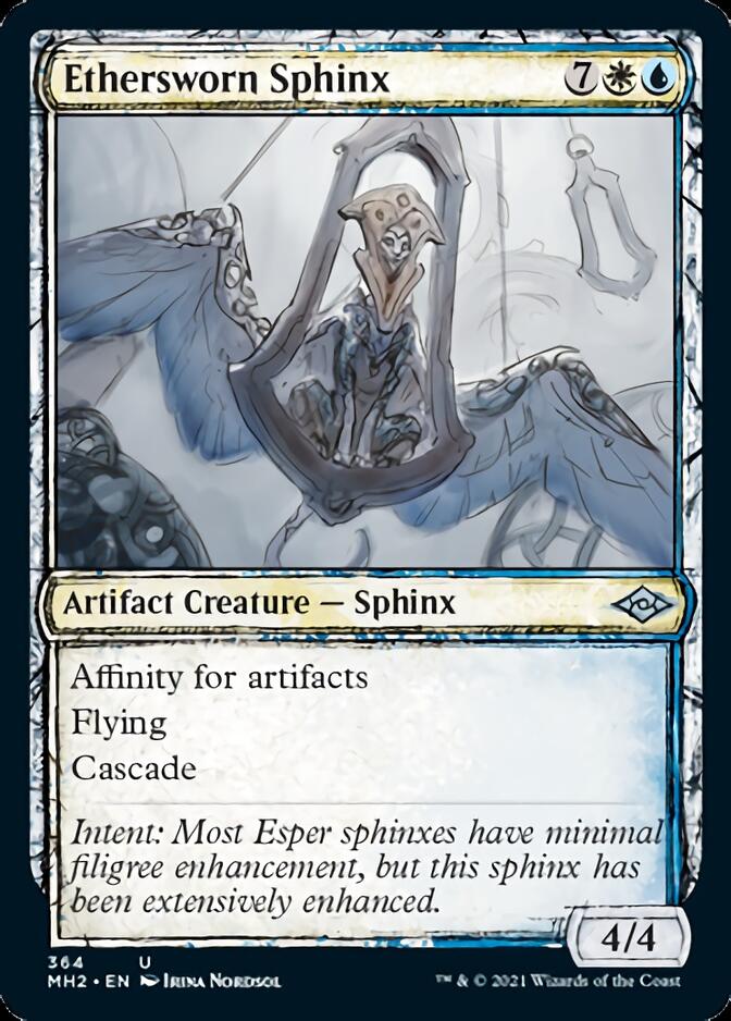 Ethersworn Sphinx (MH2-364) - Modern Horizons 2: (Showcase)