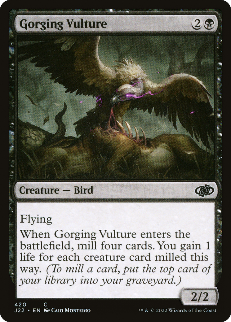 Vautour gavant [Jumpstart 2022] 