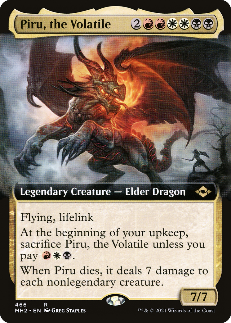Piru, le volatile (art étendu) [Modern Horizons 2] 