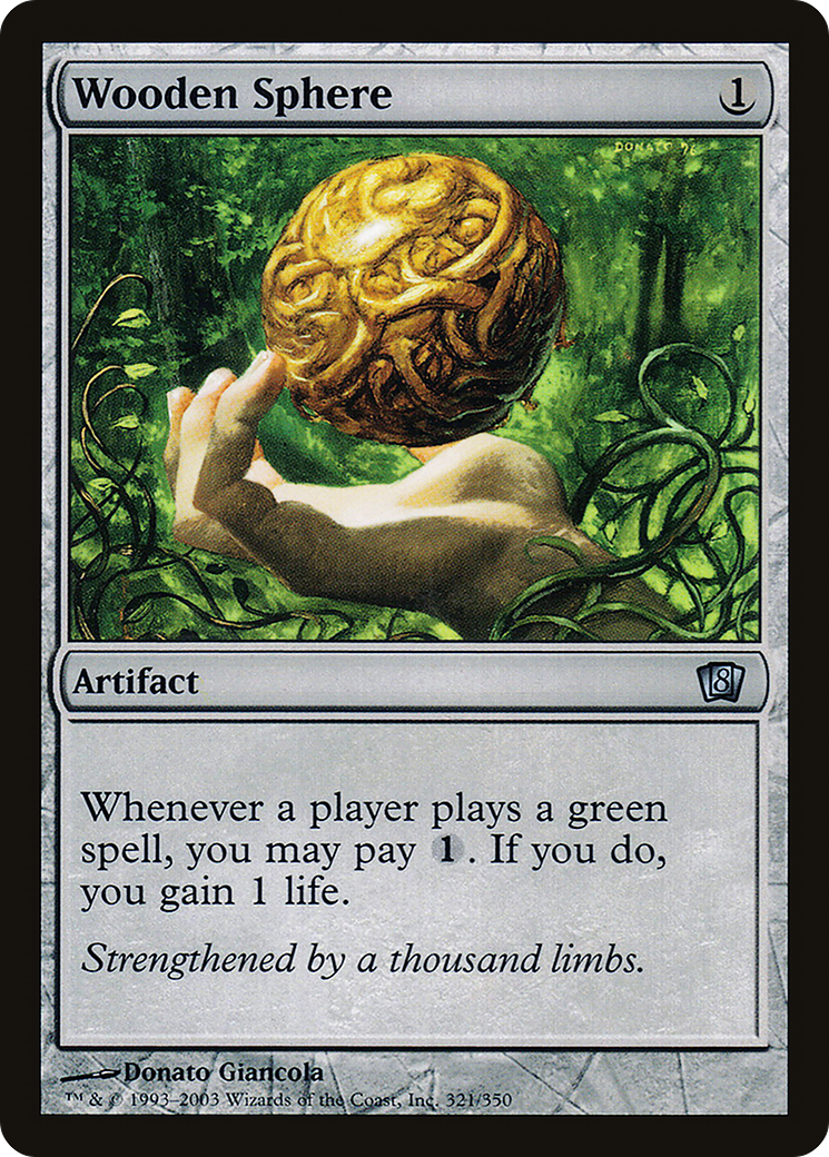 Wooden Sphere (8ED-321★) - 8th Edition Foil