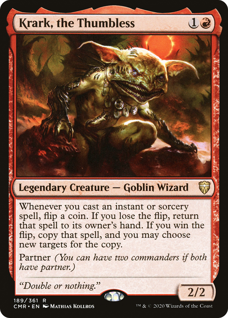 Krark, le sans pouce [Commander Legends] 