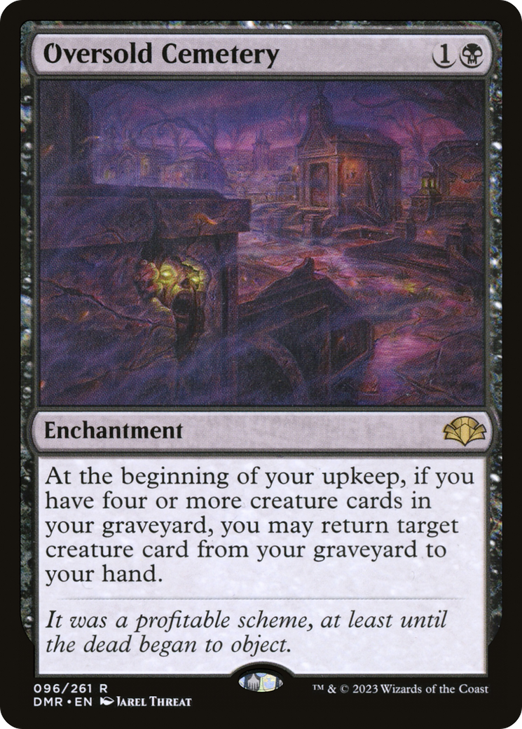 Cimetière survendu [Dominaria Remastered] 