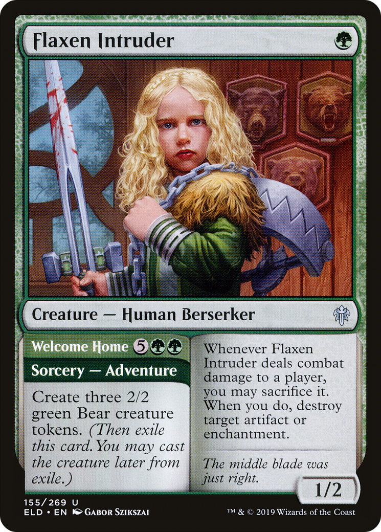 Flaxen Intruder // Bienvenue chez vous [Trône d'Eldraine] 