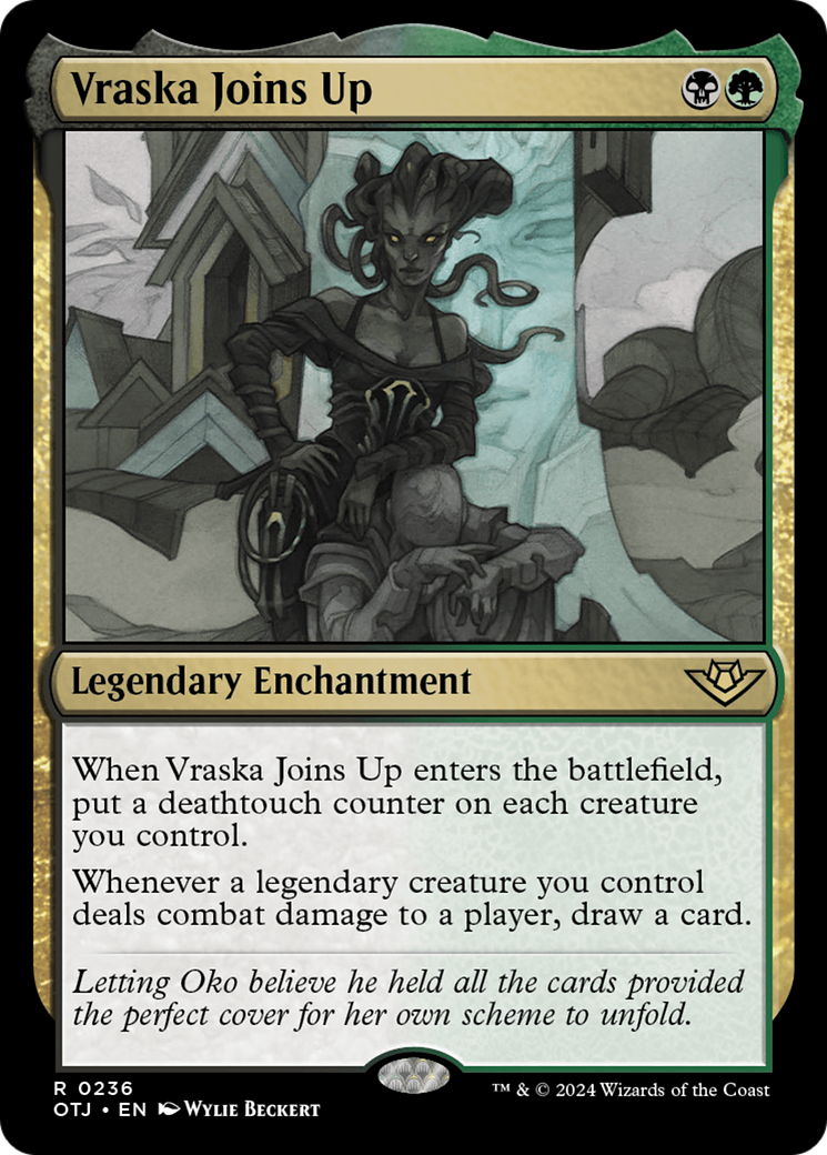 Vraska Joins Up (OTJ-236) - Outlaws of Thunder Junction