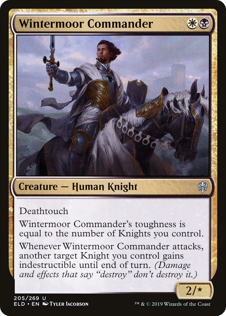 Commandant de Wintermoor [Trône d'Eldraine] 