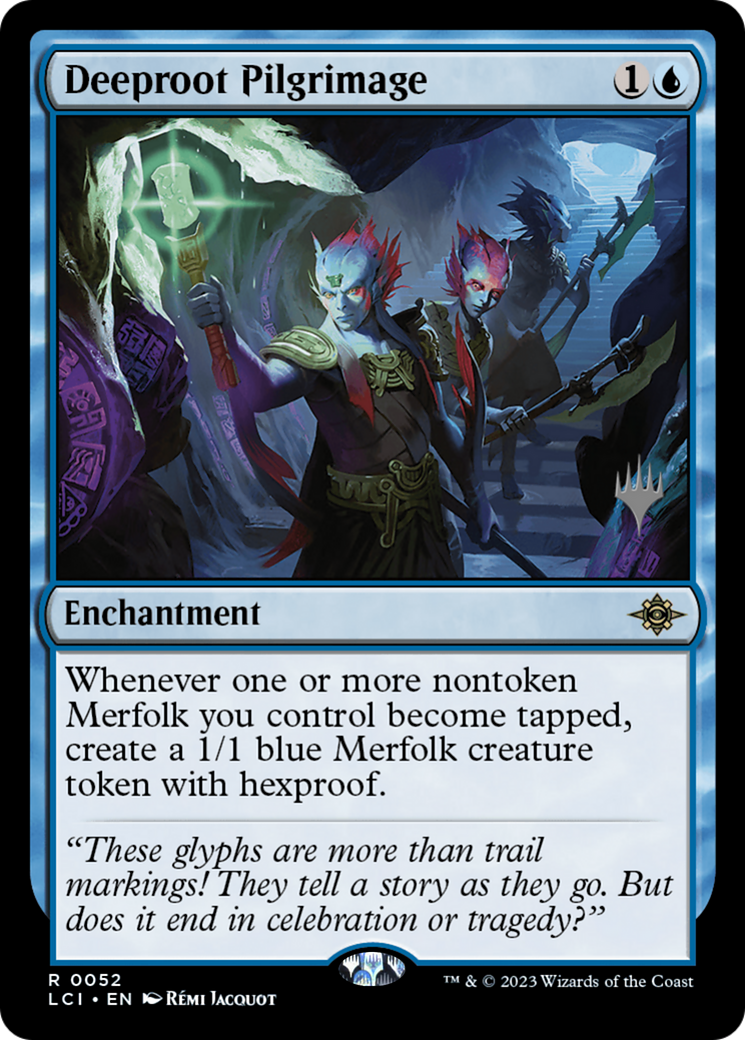 Pèlerinage de Deeproot (Pack promotionnel) [Les cavernes perdues d'Ixalan Promos] 