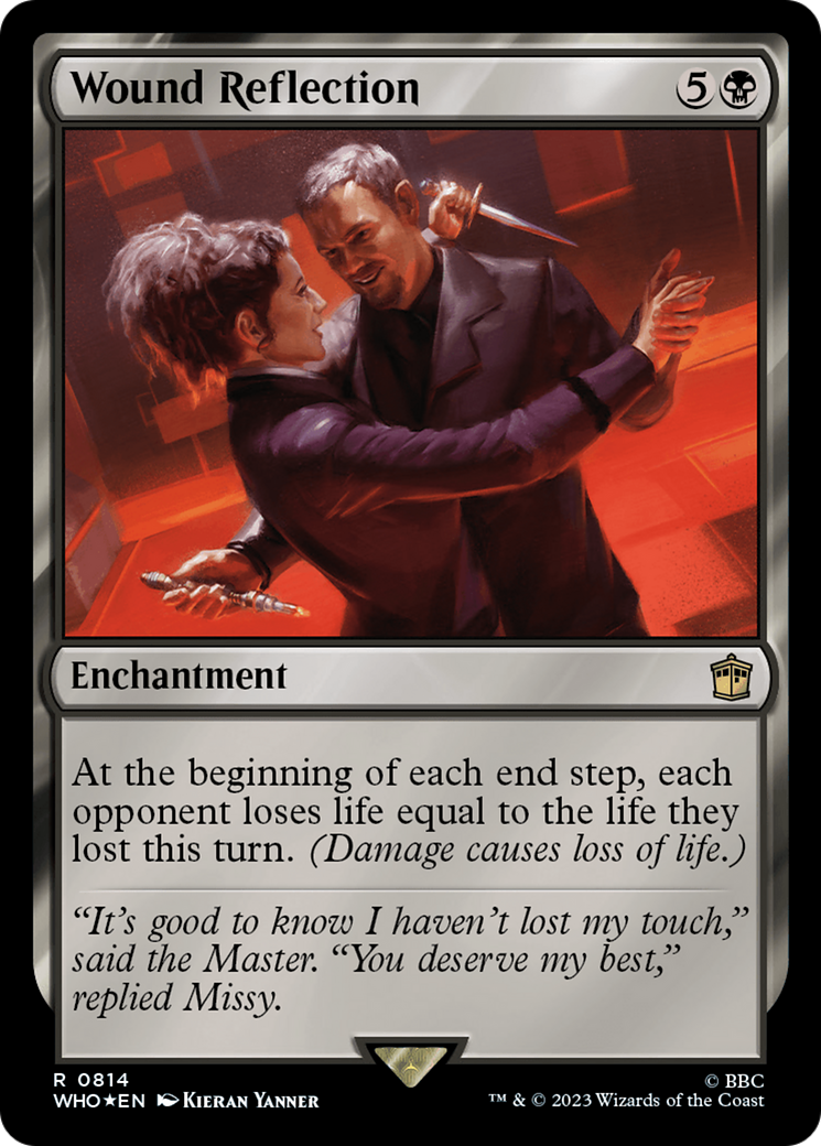 Wound Reflection (WHO-814) - Doctor Who Foil