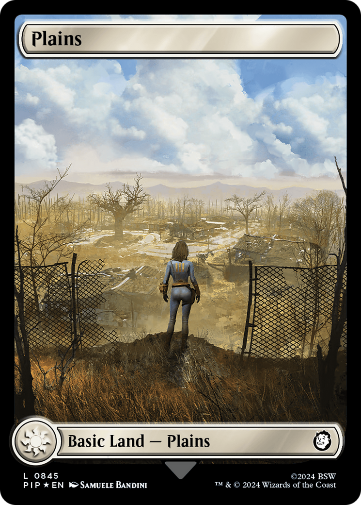 Plaines (0845) (Surge Foil) [Fallout] 