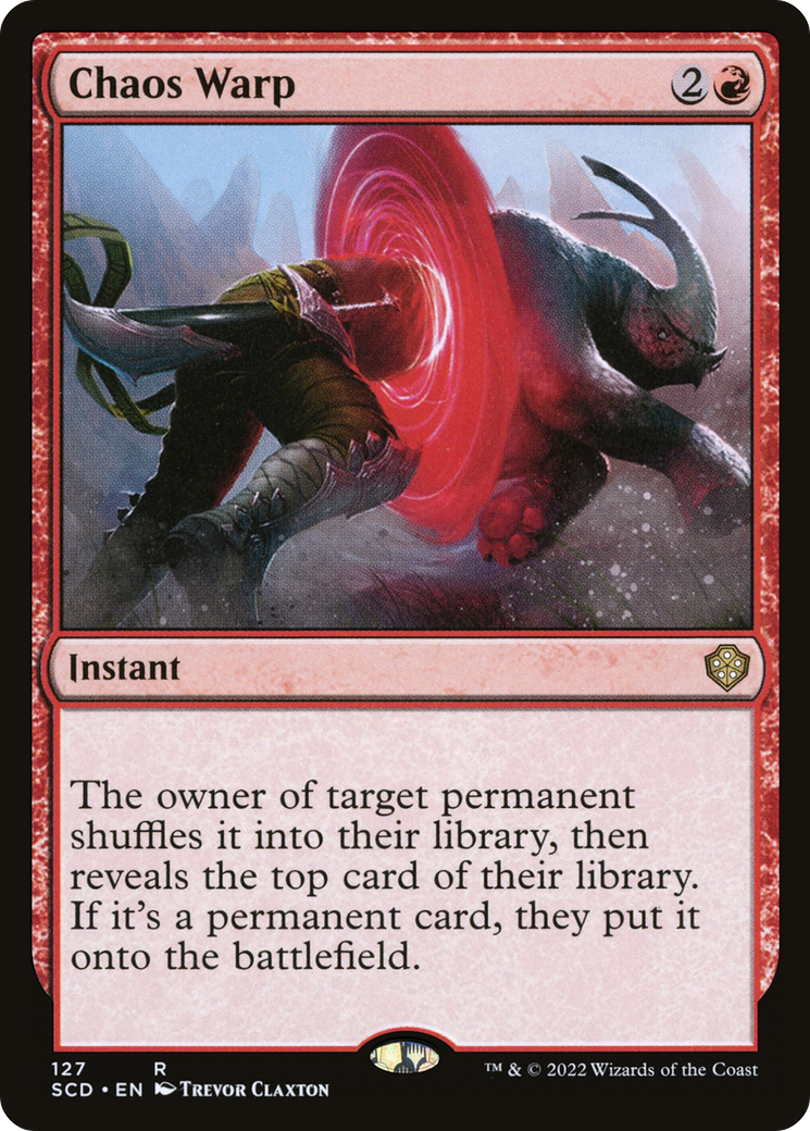 Chaos Warp [Decks de commande de démarrage] 