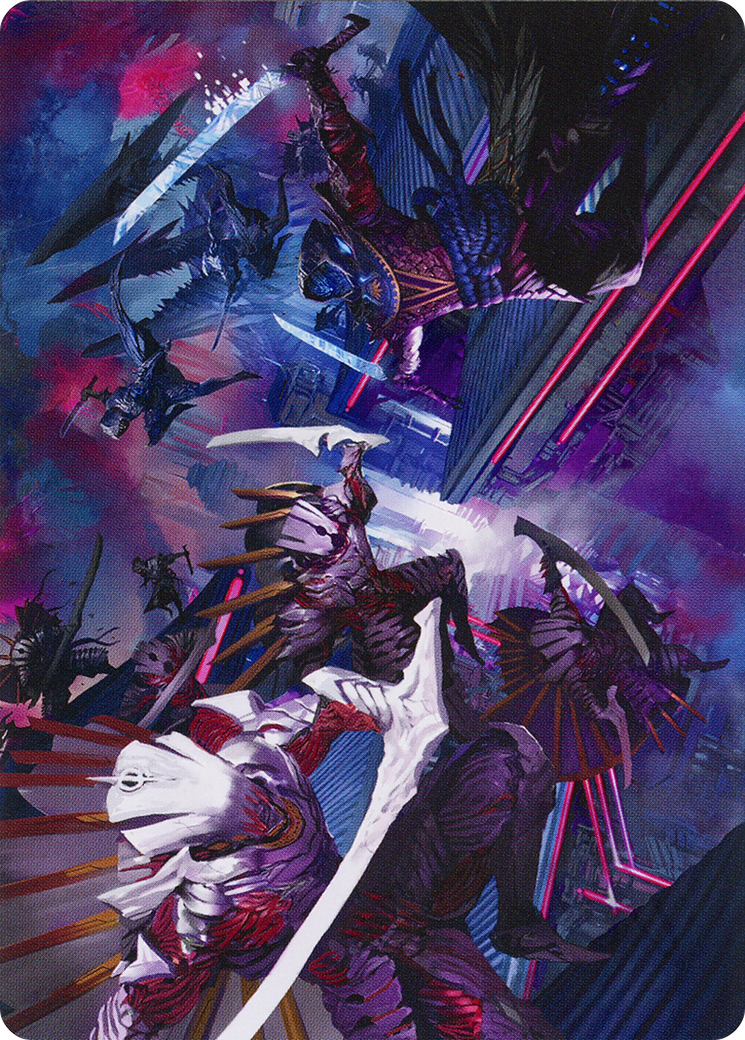 Carte d'art Invasion de Kamigawa [Série d'art Marche de la machine] 