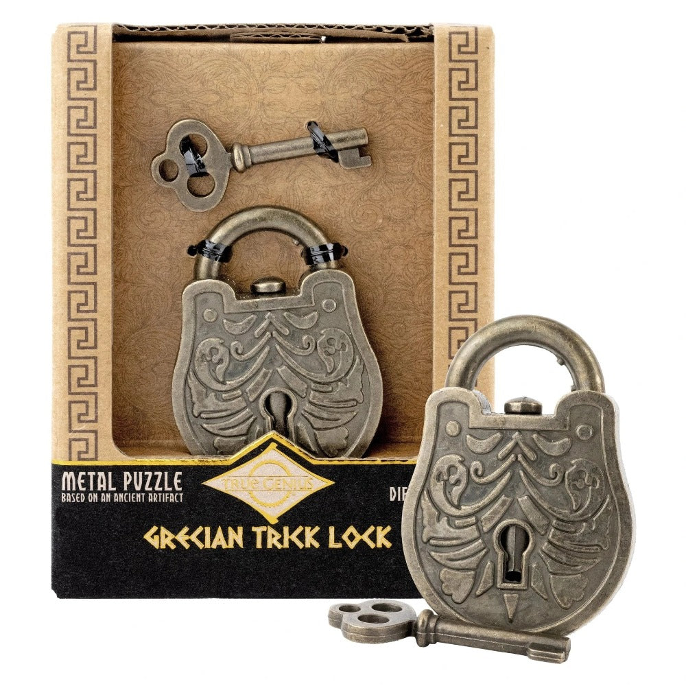 Logic Puzzle - True Genius - Grecian Trick Lock
