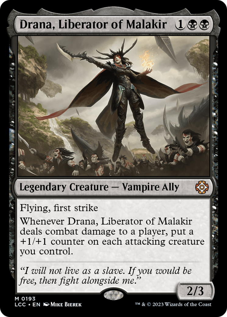 Drana, libératrice de Malakir [Commandant des Cavernes perdues d'Ixalan] 