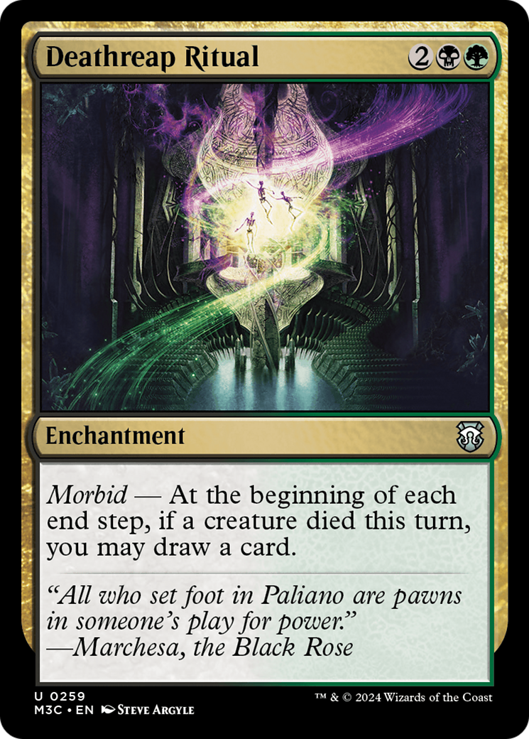 Rituel Deathreap [Modern Horizons 3 Commander] 