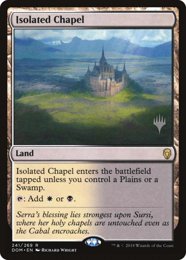 Chapelle isolée (Pack Promo) [Dominaria Promos] 