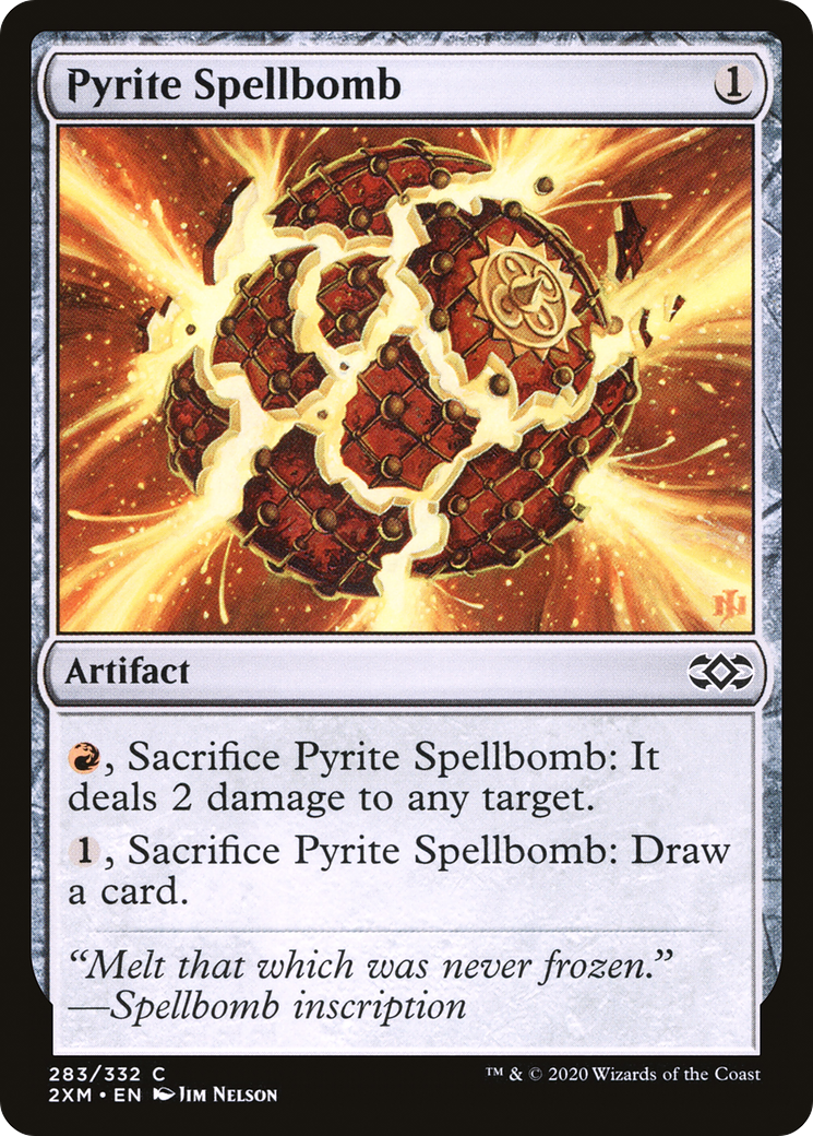 Bombe magique en pyrite [Double Maîtres] 