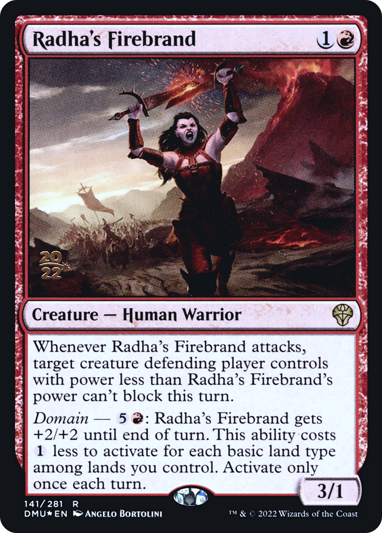Radha's Firebrand [Promotions avant-première de Dominaria United] 