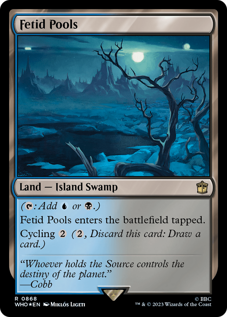 Piscines fétides (Surge Foil) [Doctor Who] 