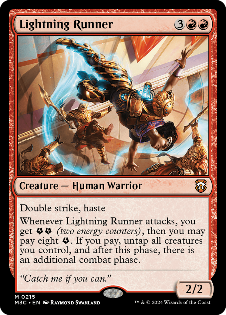 Lightning Runner [Commandant de Modern Horizons 3] 