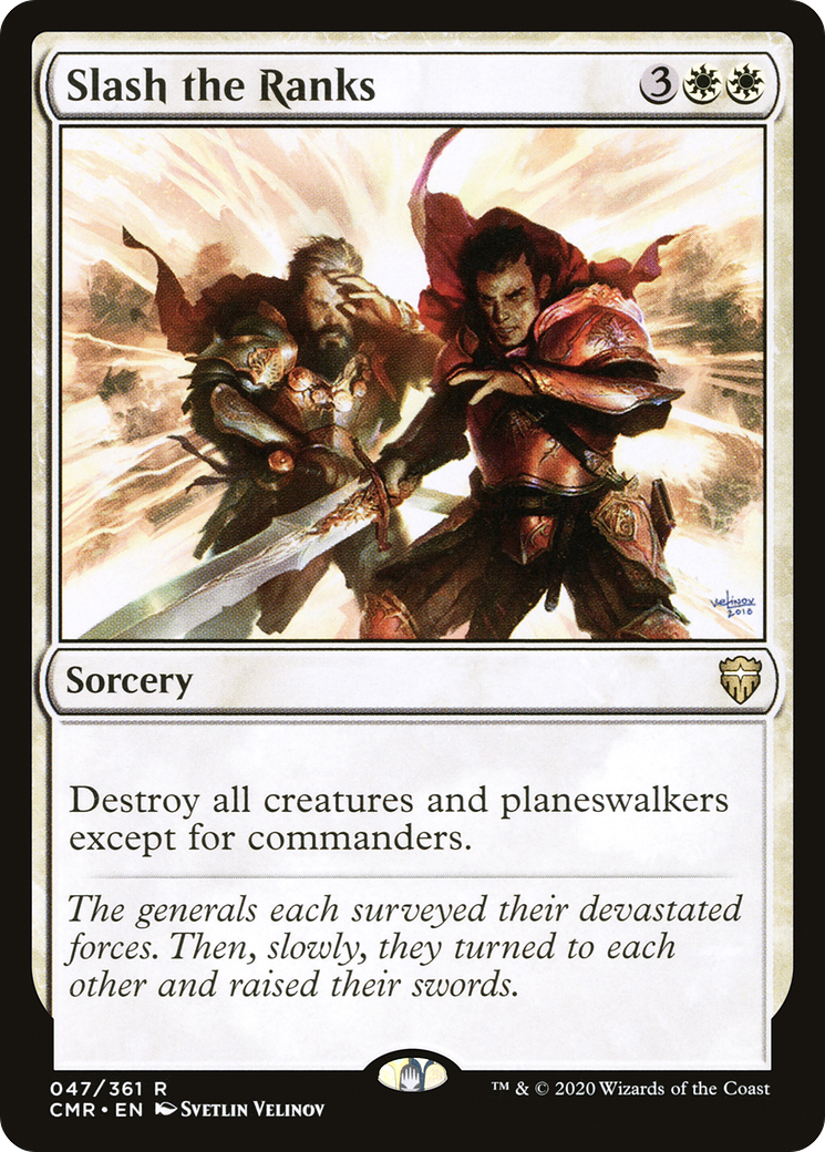 Réduisez les rangs [Commander Legends] 