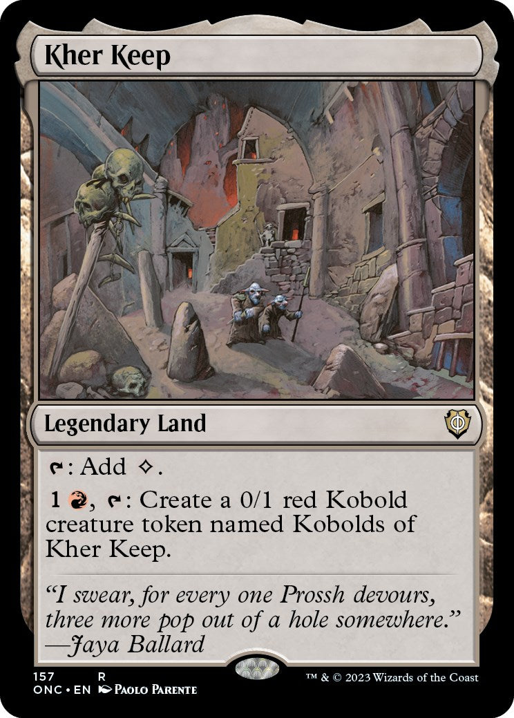 Kher Keep (ONC-157) - Phyrexia: All Will Be One Commander