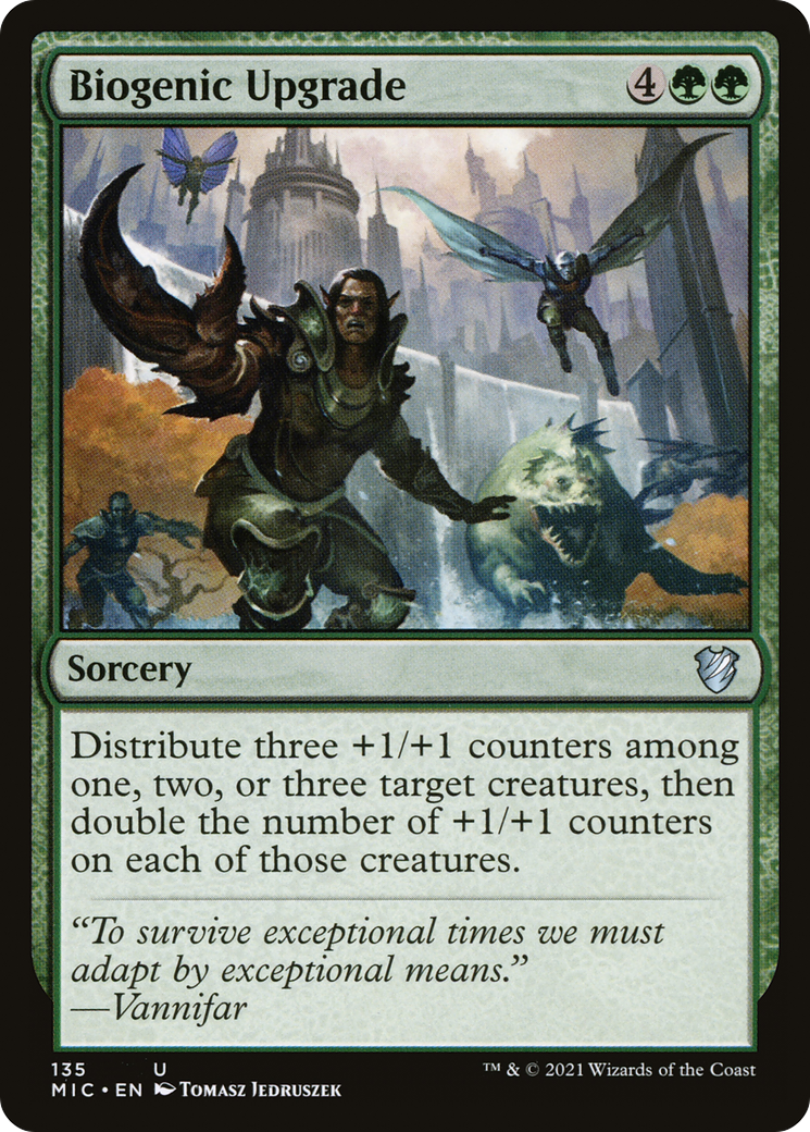 Mise à niveau biogénique [Innistrad : Midnight Hunt Commander] 