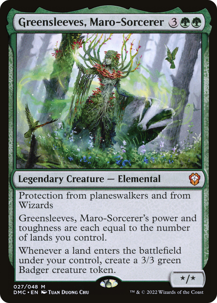 Manches Vertes, Maro-Sorcier [Commandant Uni de Dominaria] 